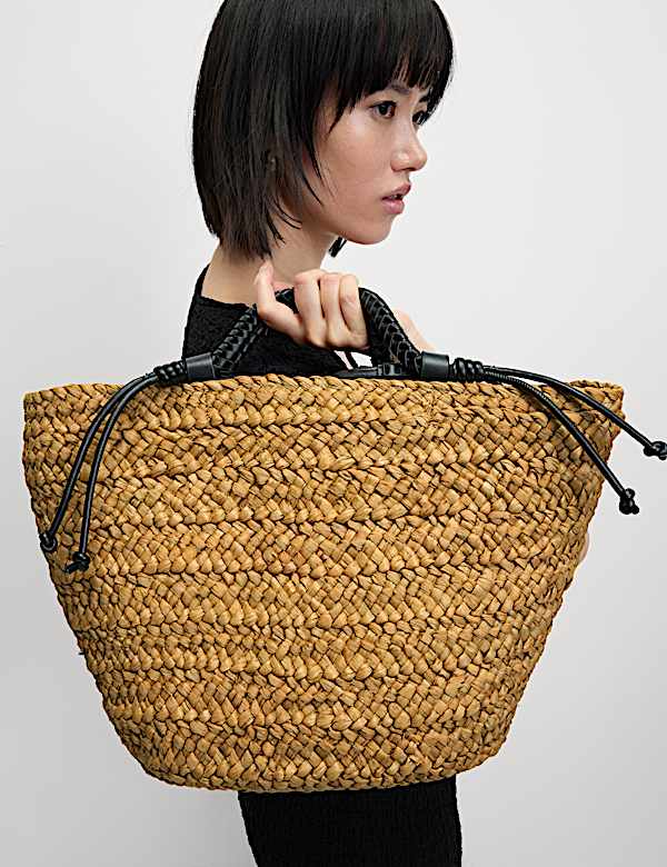 Straw Basket Bag - IT