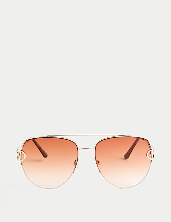 Ombre Aviator Sunglasses - CH