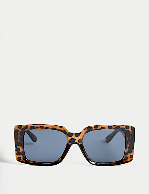 Rectangle Chunky Sunglasses - GR