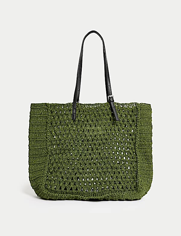 Paper Straw Tote Bag - IT