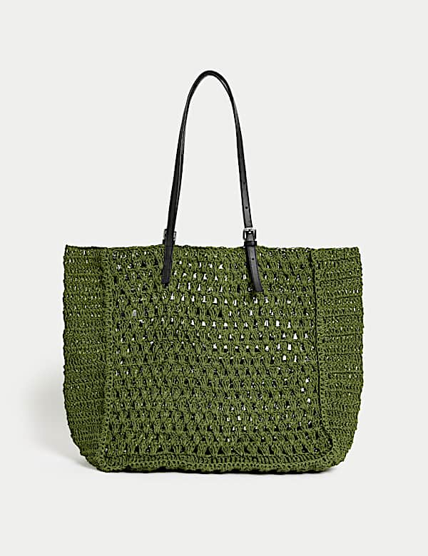 Paper Straw Tote Bag - FI