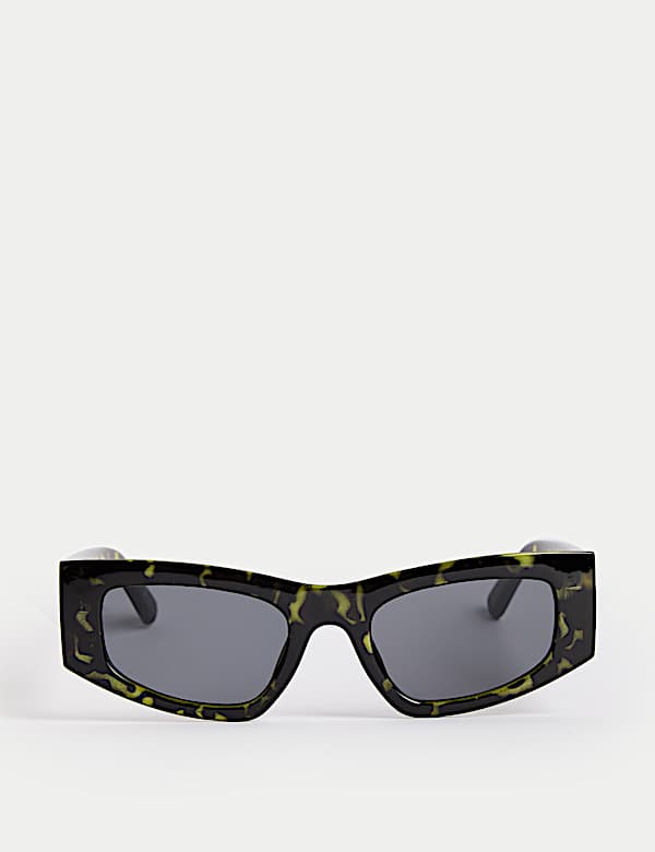 Angular Cat Eye Sunglasses - GR