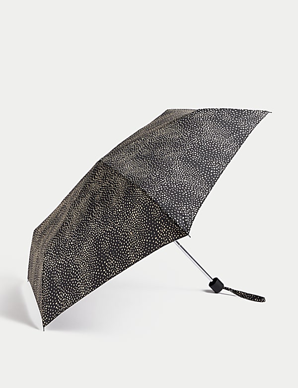 Polka Dot Compact Umbrella - AT