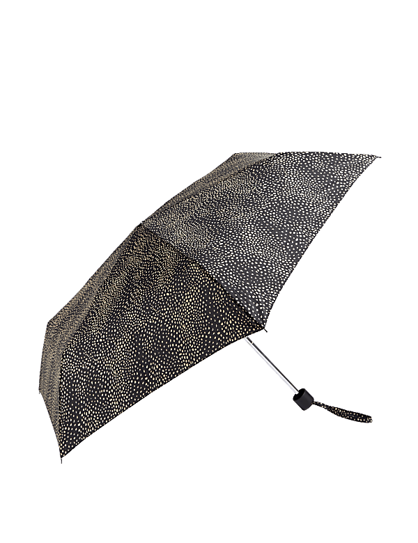 Polka Dot Compact Umbrella