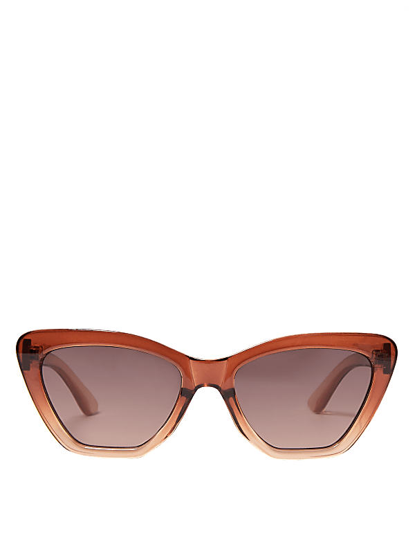 Angular Cat Eye Sunglasses
