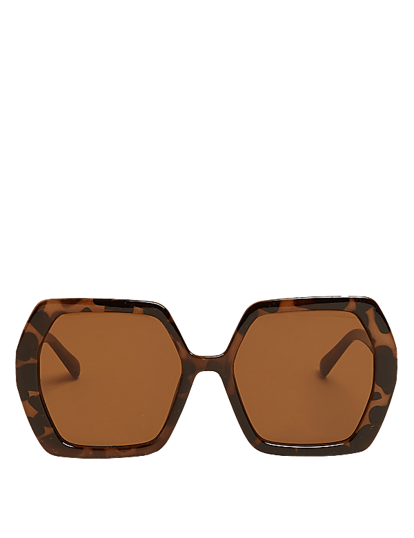 Angular Oversized Sunglasses