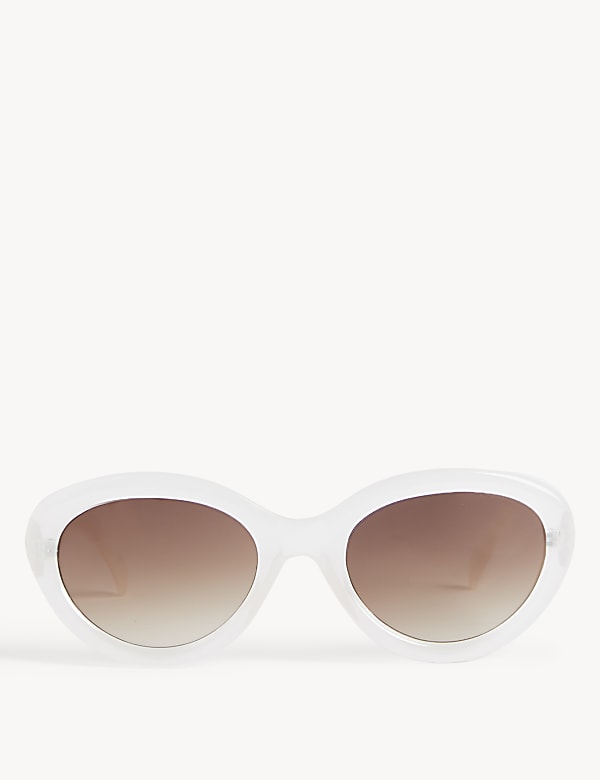 Oval Cat Eye Sunglasses