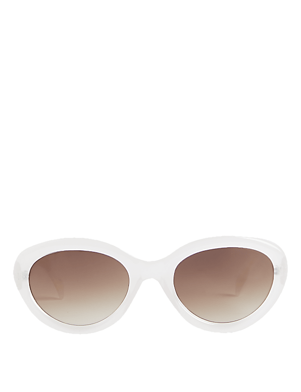 Oval Cat Eye Sunglasses