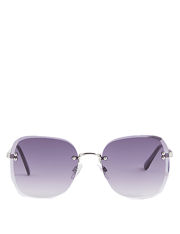 Rimless Square Sunglasses