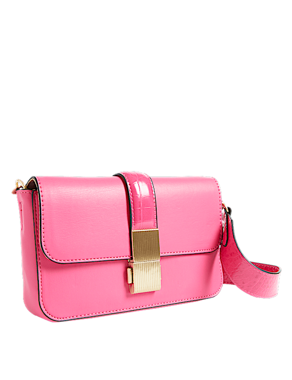 Faux leather Cross Body Bag