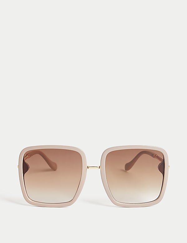 Gafas de sol cuadradas grandes store