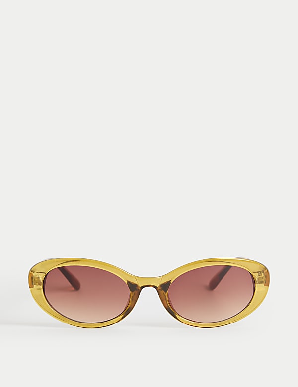 Oval Cat Eye Sunglasses