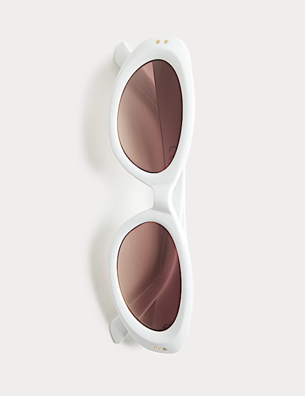 Oval Cat Eye Sunglasses - GR