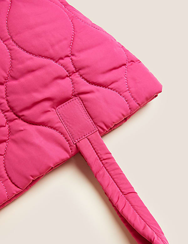 Water Resistant Quilted Tote Bag