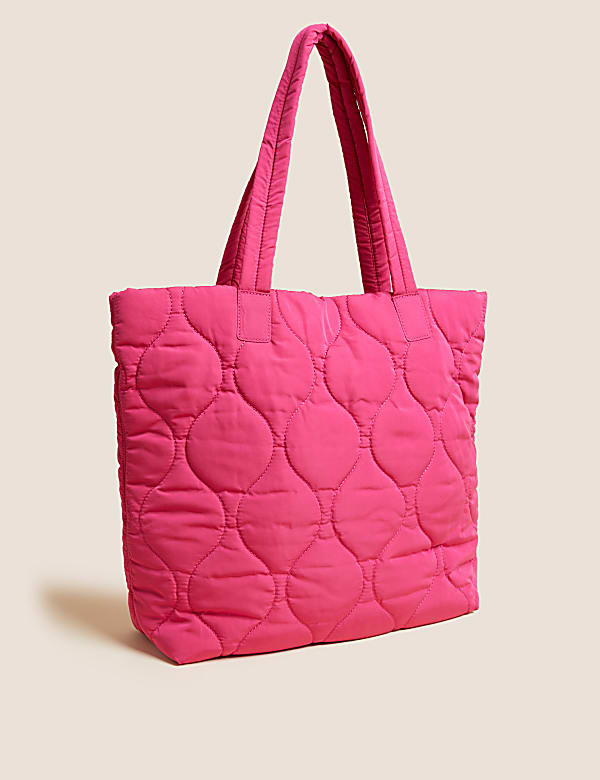 Water Resistant Quilted Tote Bag