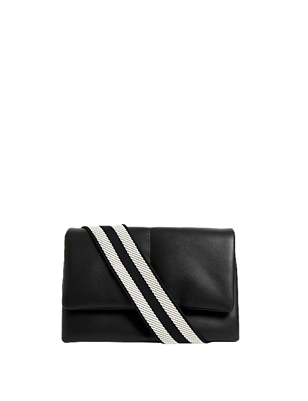 Faux Leather Cross Body Messenger Bag