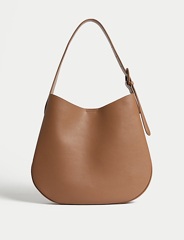 Faux Leather Shoulder Bag - AU