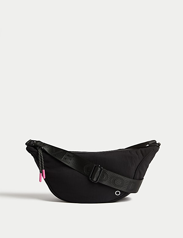 Nylon Sling Cross Body Bag - KG