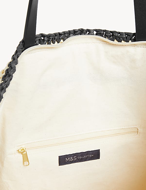 Straw Woven Tote Bag