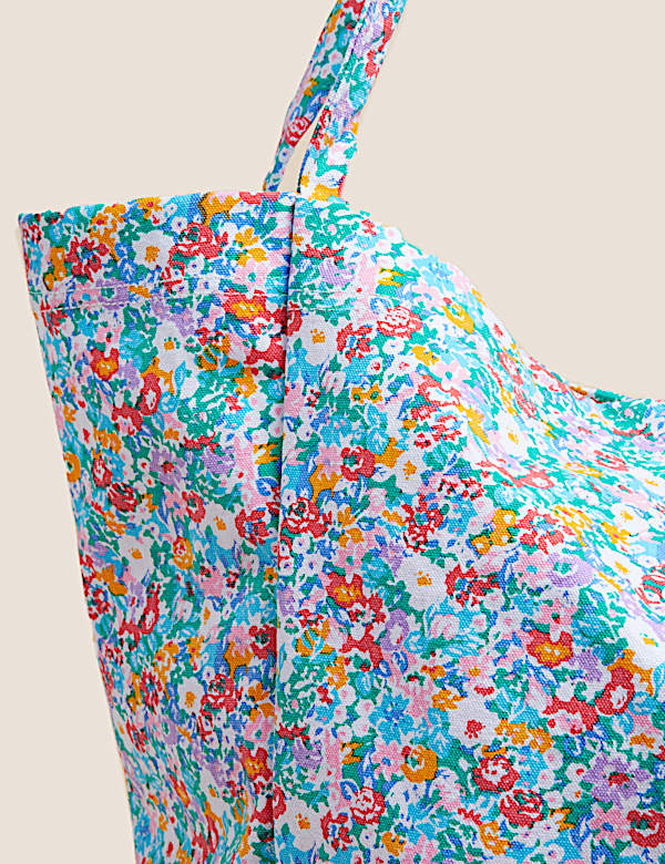 Pure Cotton Printed Tote Bag