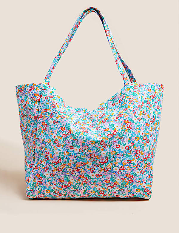 Pure Cotton Printed Tote Bag