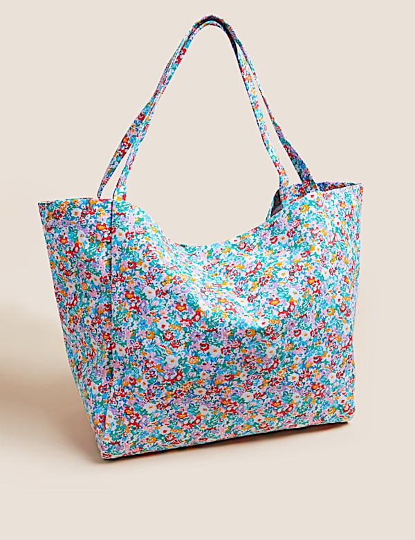 Pure Cotton Printed Tote Bag