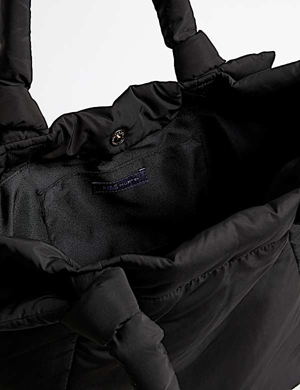 Water Resistant Padded Tote Shopper