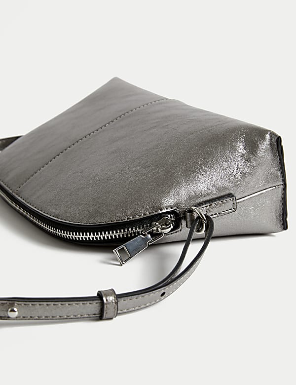 Faux Leather Cross Body Bag