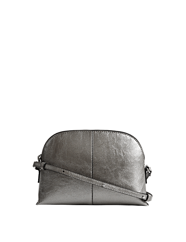 Faux Leather Cross Body Bag