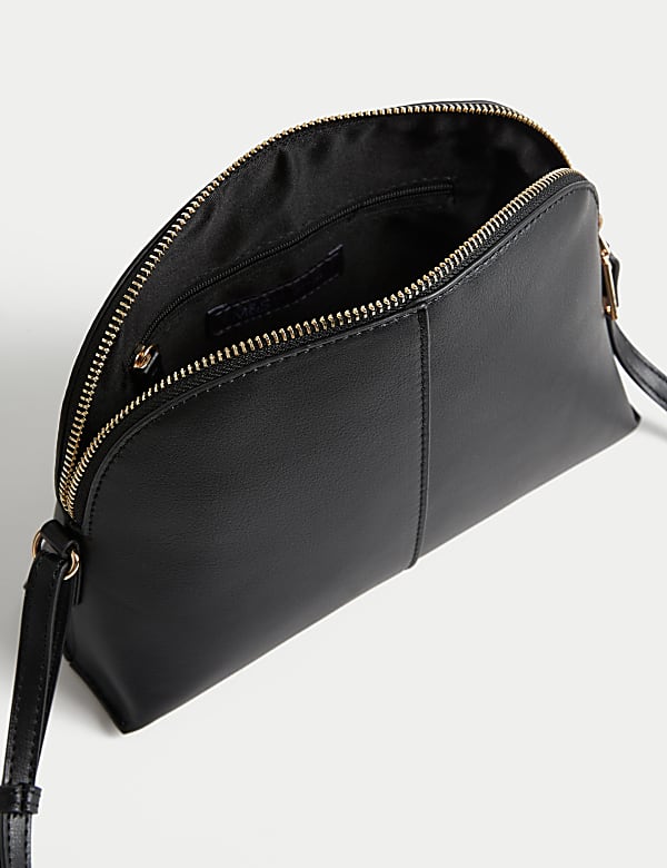 Faux Leather Cross Body Bag