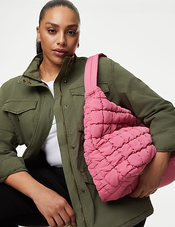 Besace ouatinée en nylon - BE