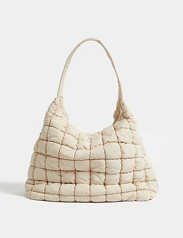 Nylon Quilted Shoulder Bag - AU