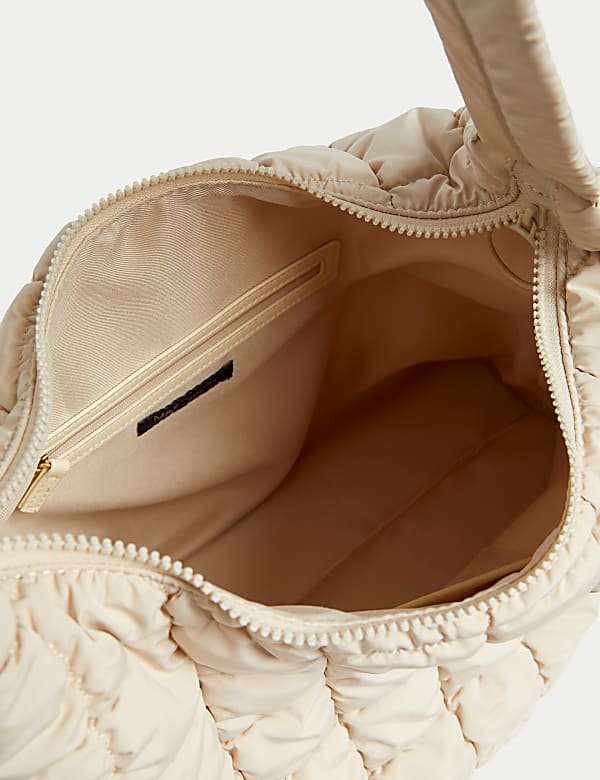 Nylon Quilted Shoulder Bag - AU