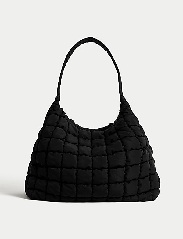 Bolso de hombro acolchado de nylon - US