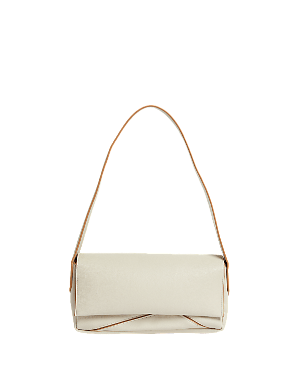 Faux Leather Shoulder Bag