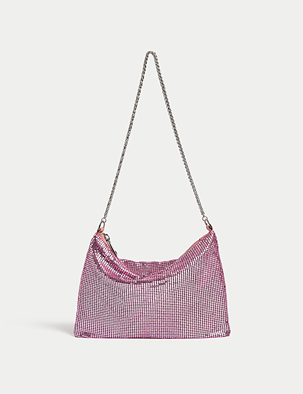 Chainmail Chain Strap Shoulder Bag - NZ