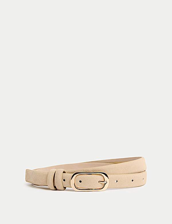 Suede Slim Jeans Belt - TW