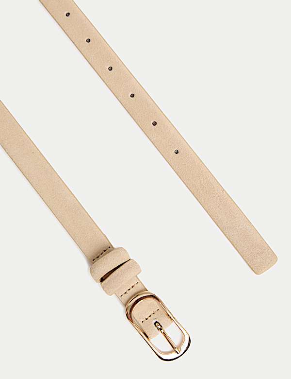 Suede Slim Jeans Belt - IT