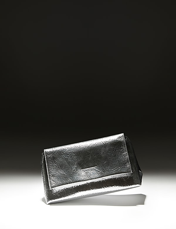 Metallic Clutch Bag - FR