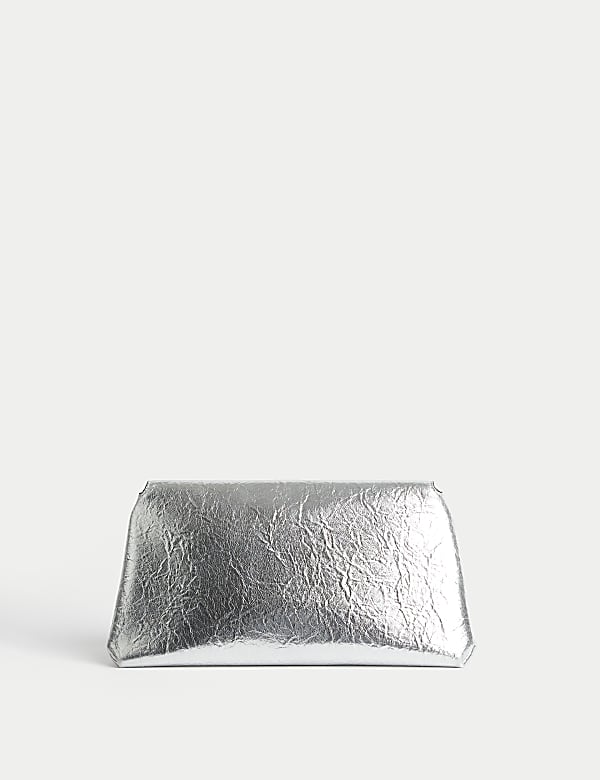 Metallic Clutch Bag - GR