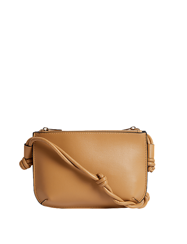 Knotted Detail Cross Body Bag