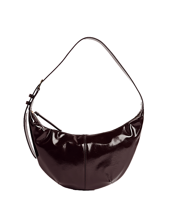 Faux Leather Cross Body Bag