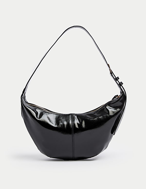 Faux Leather Cross Body Bag
