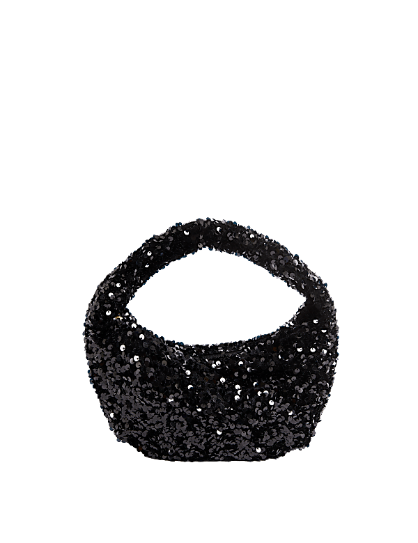 Sequin Top Handle Grab Bag
