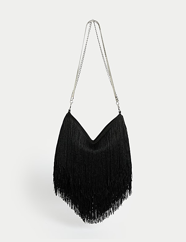 Sac bandoulière à franges - BE