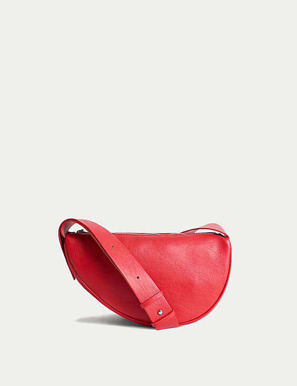 Faux Leather Sling Bag - JP