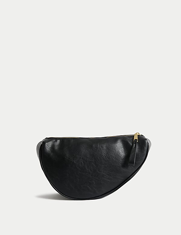 Faux Leather Sling Bag