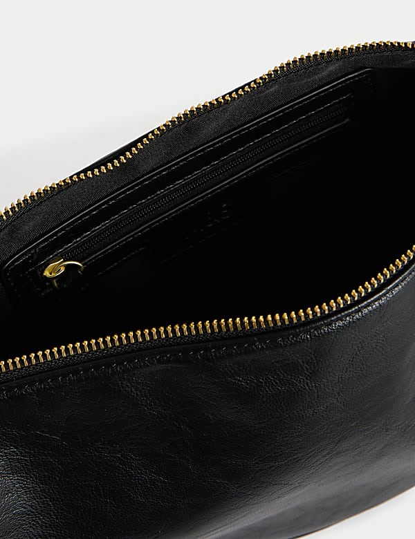 Faux Leather Sling Bag