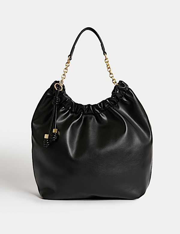 M&s black handbags sales