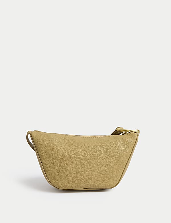 Faux Leather Mini Cross Body Bag